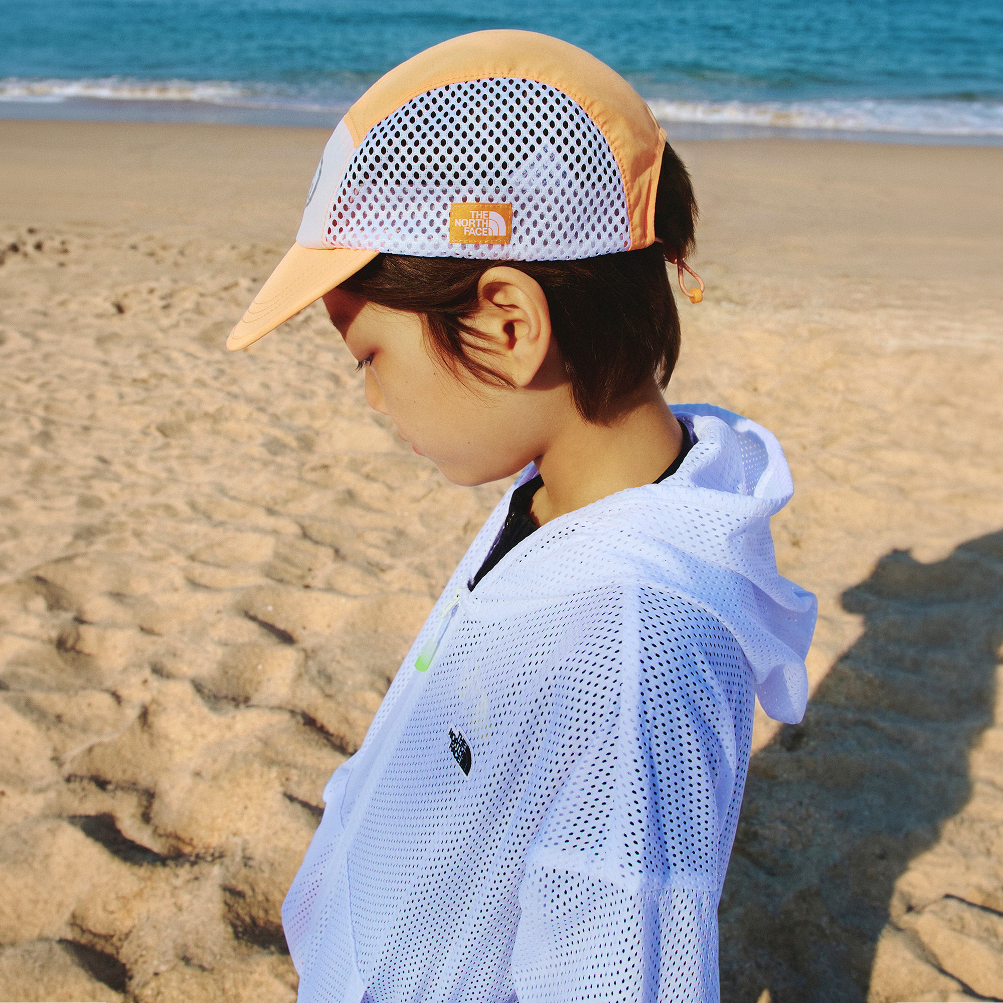 K'S MESH COLOR BLOCK CAP